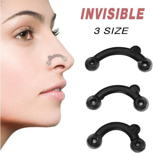 2018 Newly Medical grade silicone Nose Shaper Invisible Lifting Shaper Shaping Tool Straightening Nose Beauty tools