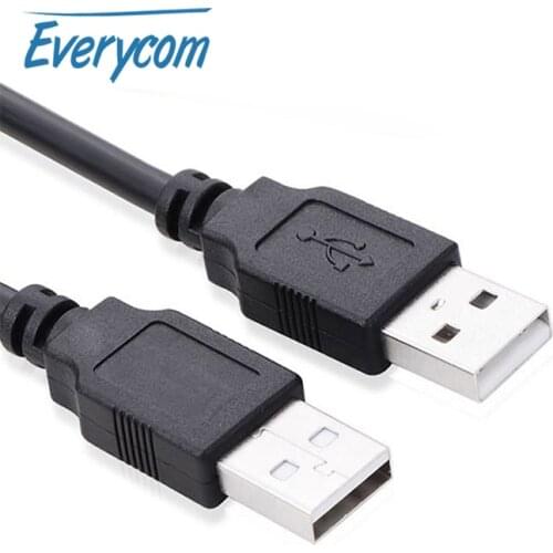 Everycom Projector Accessories USB to USB Cable Type A Male to Male Hi-Speed USB 2.0 1m Date Sync Extender Cord Extension Cable