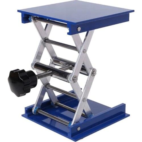 4"x4" Aluminum Router Lift Table Woodworking Engraving Lab Lifting Stand Rack Platform