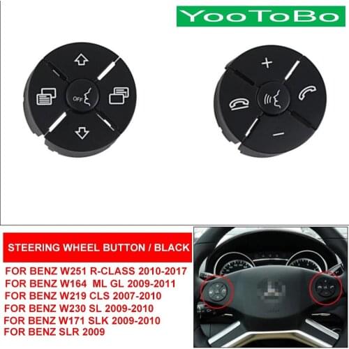 Car Multi-Functional Steering Wheel Button Phone Key Control For Mercedes BENZ W164 ML GL350 GL450 W219 CLS300 CLS350 CLS500