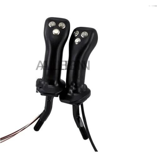 For Wheel Digging and Clamping Machine Clamping Wood Gripper Three-button Metal Button Handle High-quality Digging Machine