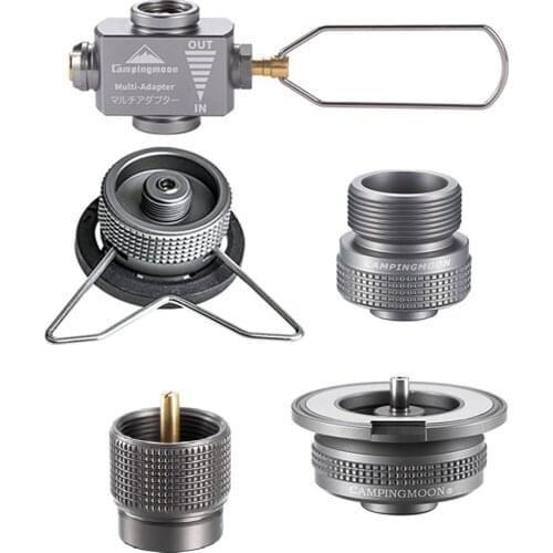 Gas Adapter Gas Saver Plus with Butane Adapter Gas Stove Adapter Camping Stove Refill Adapter Hiking Cookware Camping Equipment