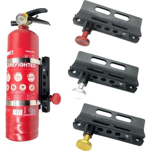 Fire Extinguisher Mount Bracket Adjustable Fit for Jeep Wrangler Sport/ JK/ Sahara Universal Car Accessories