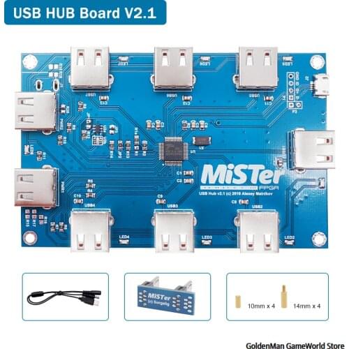 Bitfunx MisTer USB Hub v2.1 Board For MisTer FPGA