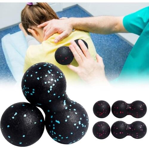 Massage Ball Set EPP Peanut Massage Ball Body Fascia Relaxation Yoga Exercise Relieve Fitness Balls High Density Muscle Relieve