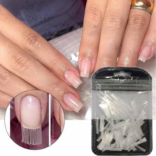 New Fiberglass Nail Form for Nail Builder Extension Fibernails Acrylic Tips Manicure Salon Tool Clips Silk Wraps