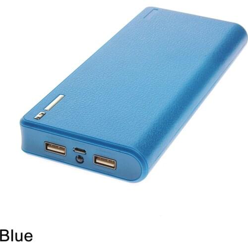 New 6pcs 18650 Battery Holder for Mobile Phone Bank Charger Case DIY Pack ABS hot USB Power