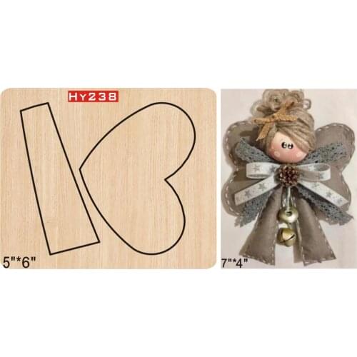 Angel Pendant 2019 new wooden mould cutting dies for scrapbooking Thickness/15.8mm
