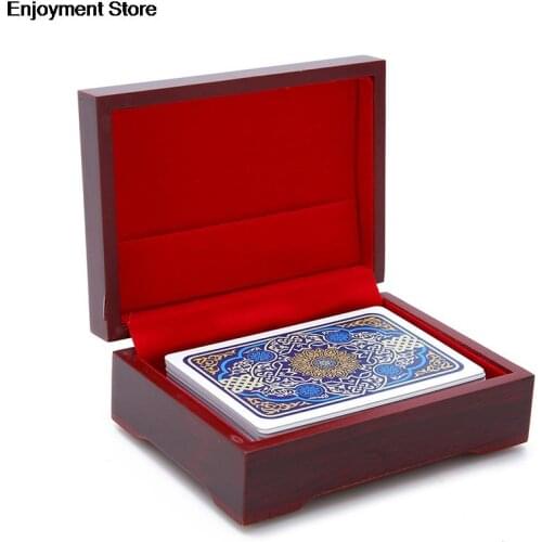 Poker box playing cards container storage case packing poker bridge box