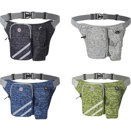 Men Women Running Belt Bags Cycling Waist Bags Water Bottle Holder Portable Gym Bag Running Waist Bag Fitness Travel Belt Bags