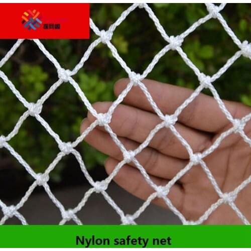Grid 3cm Children Safety Net Building Rope Nylon Staircase Balcony Protective Fence Separation And Anti-falling Net 1X4M 1X5M