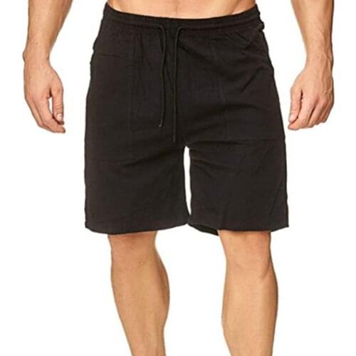 Wide Leg Shorts Two Pockets Casual Running Shorts Drawstring Knee Length Comfortable Wide Leg Drawstring Summer Shorts Sports
