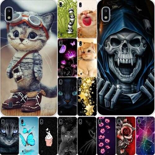 Silicone Case For Samsung Galaxy A10 A30 A20 A40 A50 A70 Case Soft TPU Cover For Samsung A50 A10 Back Cover Cute Anime Bumper