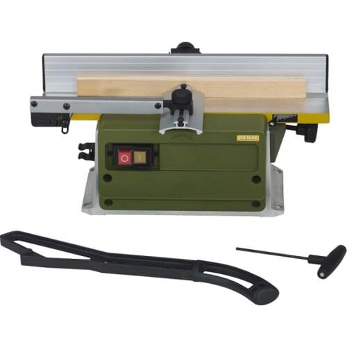 PROXXON woodworking planer, multi-function desktop household electric planer, 200W, 50/60Hz speed 6000rpm table size: 400*80mm