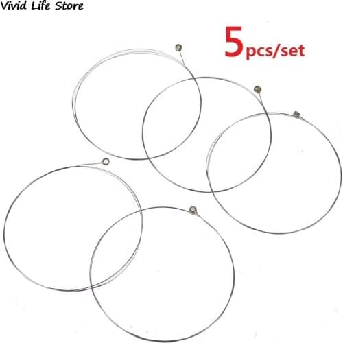5Pc/Set Guitar Strings E-1 Guitar Strings For Acoustic Folk Rainbow Colorful Guitar Classic Guitar String