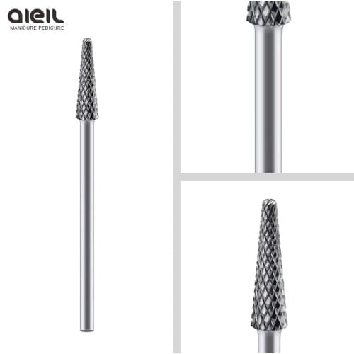 Carbide Nail Drill Bit 3/32" Milling Cutter For Manicure Rotary Burr Nail Bits Electric Drill Accessories Tool