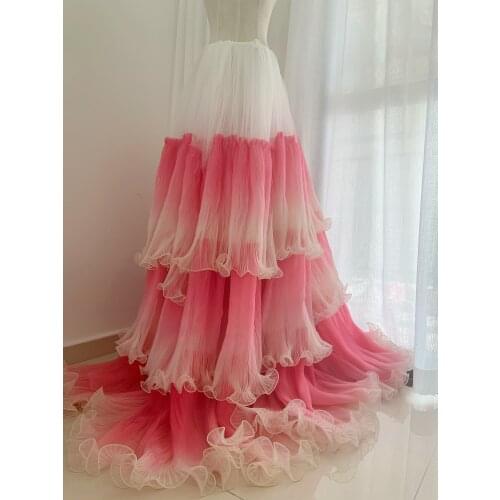 1 Yard Pink Ruffled Fabric Ruffle Fabric For Cake Dress Bridal Dress Costume, 2021 new arrival