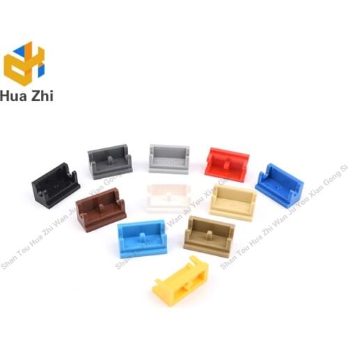 10PCS 3937 Hinge Brick 1 x 2 Base Building Blocks Parts MOC DIY Education Build Toys Brick