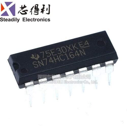 10pcs/lot Sn74hc164n 8-Bit String-in and-out Shift Register Dip-14 Original