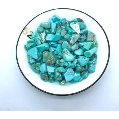 100g Green Turquoise Rock Polished Rough Stone Nugget Healing Aquarium Gravel Natural Stones and Minerals
