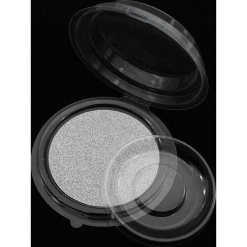 20/40pcs Empty Clear Round False Eyelashes Storage Box, Fake Eyelashes Blister Package, Disposable Fake Eyelashes Packing Case