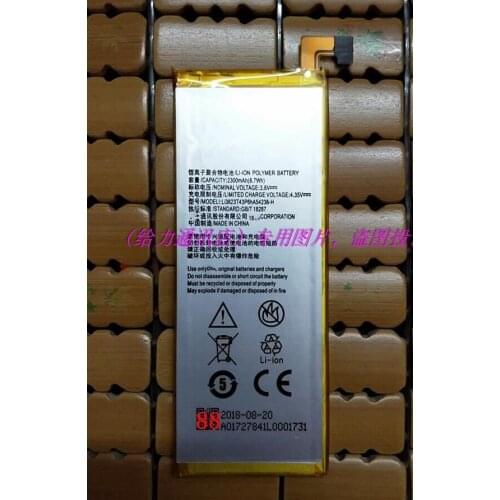 2300mAh LI3824T43P6hA54236-H for ZTE Nubia Z7 Mini NX507J Blade S6 5.0 ZTE Blade X5 G717C G718C Battery