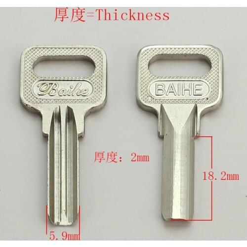 B416 House Home Door Key blanks Locksmith Supplies Blank Keys 20 pieces/lot