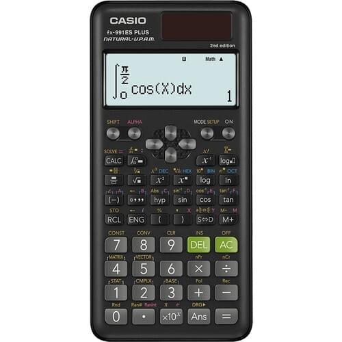 CASIO FX-991ES Plus 2. Generation Scientific Calculator School Engineers Technical Student Multifunctional