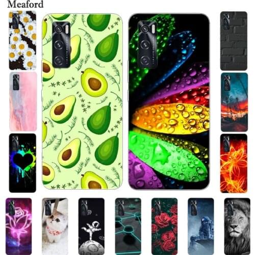 For Vivo V20 SE Case Silicone Flower Soft Phone Cases For Vivo V20 SE V2020 Case TPU Fundas for VivoV20 SE V 20 V20SE Cover