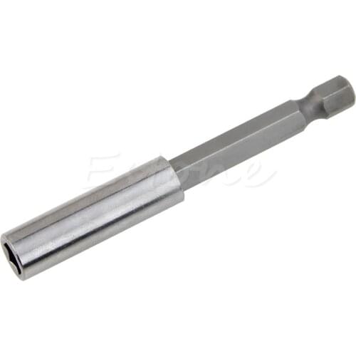 Hot 75mm 1/4 Hex Quick Release Magnetic Screwdriver Extension Bit Holder Wholesale dropshipping