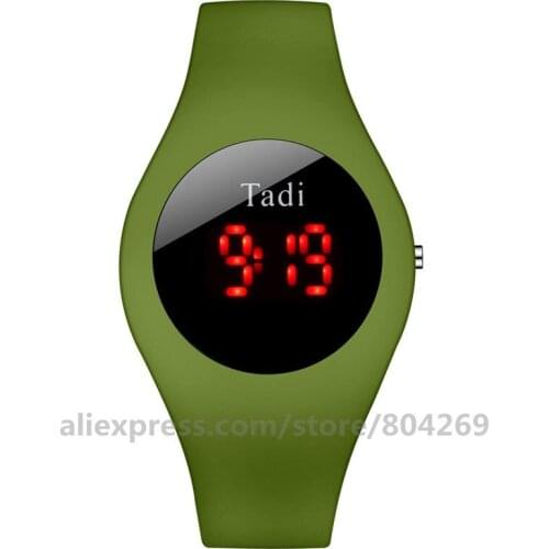 Jadi Fashion Women LED Bracelet Watches New Arrival High Quality Silicone Strap LED Digital Watches Factory Price