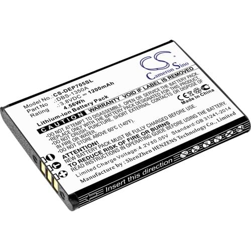 Cameron Sino Mobile SmartPhone Replacement Li-ion Battery 1200mAh For DBS-1350A Tecno 7050 Flip, 7060, 707 Free Tools