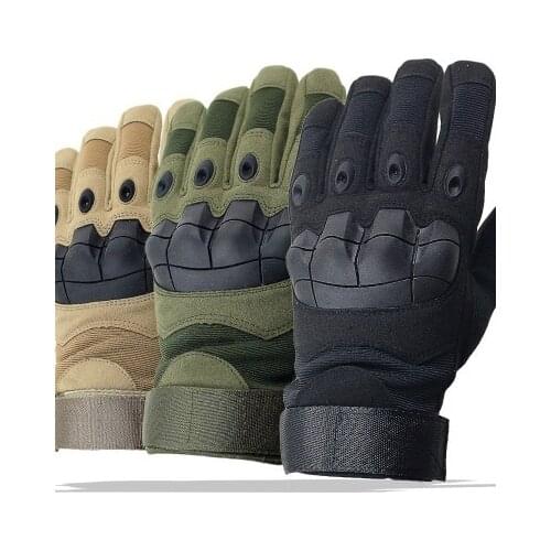 Army Combat Tactical Gloves Men Full Finger Camouflage Paintball Military Gloves SWAT Soldier Shoot Bicycle Mittens handschoenen