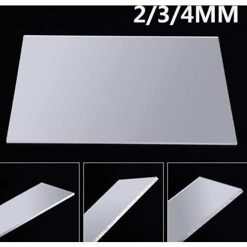 1pc 2/3/4mm Thickness Clear PC Acrylic Perspex Sheet Transparent Acrylic Board Durable Strong Shatter Resistant for DIY Craft