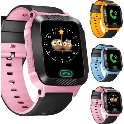 Kids Watches Call Kids Smart Watch For Children SOS Waterproof Smartwatch Route Query Remote Camera Child Watch Boy Girls