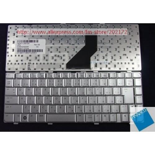 Brand New Silver Laptop Notebook Keyboard 441427-291 AEAT1J00120 For HP DV6000 Series (Japan)