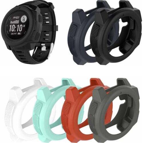 Light-weight Smart Protector Case Silicone Skin Protective Case Cover For Garmin Instinct Sports Watch Ultra-Slim Full frame New