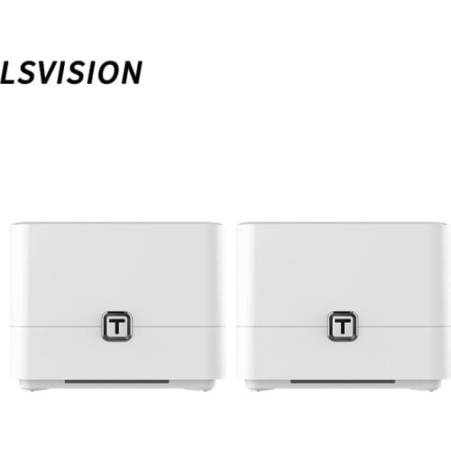 TOTOLINK T6 Mesh WiFi Router AC1200 Dual Band Smart Home WiFi Repeater Support IPTV APP Control Plug And Play Two packs