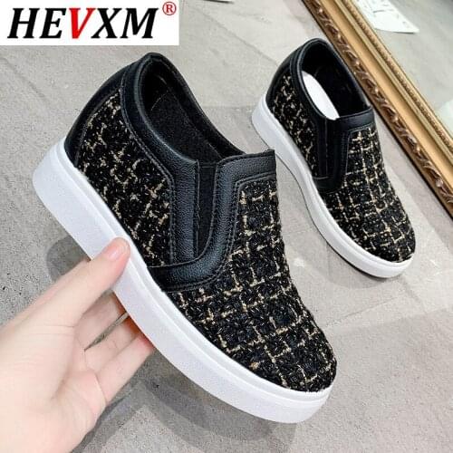 Women Shoes Black and White Sneakers Womens Heels Slip on Shoes for Women Platform Sneakers Loafers Casual Platform Shoes Heels
