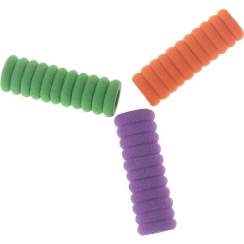 10pcs Comfort Soft Foam Pen Pencil Grips Pen Control Pupil Handwriting Aid Kids Children School Stationery