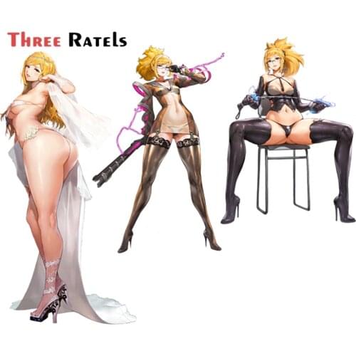 A610 Sexy Girl Waifu Hentai Uniform Alexandra Of Resonance For Last Origin Anime Car Sticker Waterproof Motorycle Bumper Decal