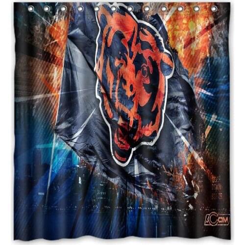 Waterproof Fabric Shower Curtain Bathroom Decor