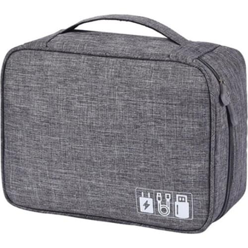 Waterproof Electronic Organizers Bag Large Capacity Digital Pack Bags Cationic Fabric Travel Accessories Multifunctional