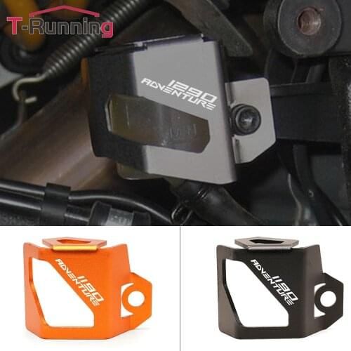 Motorcycle Rear Brake Fluid Reservoir Guard Cover Protector For KTM Adventure 1290 1090 1190 Adv