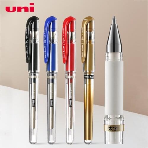 12pcs Uni-ball Signo Gel Pen UM-153 1.0mm White Highlighter Student Watercolor Painting Meeting Special Sign Pen