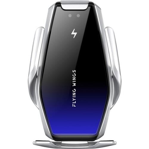 Automatic Clamping 15W Fast Car Wireless Charger for Samsung S20 S10 iPhone 12 11 Pro XS XR 8 Infrared Sensor Phone Holder Mount