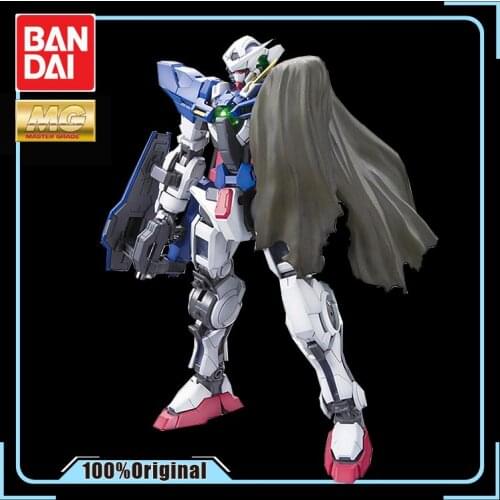 BANDAI MG 1/100 War Damage GN-001 GUNDAM Exit Assembling Model Action Toy Figures Childrens Gifts