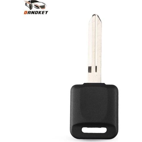 Dandkey 10X Transponder Car Key Shell For Nissan Versa Teana Livina Sylphy Tiida Sunny March X-trail Remote Auto Key Case Cover