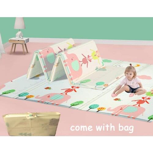 Childrens Bedroom Thick Foldable Baby Play Mat Carpet Educational Toys for Kids Toddlers Crawling Pad XPE Foam Thickened Mats