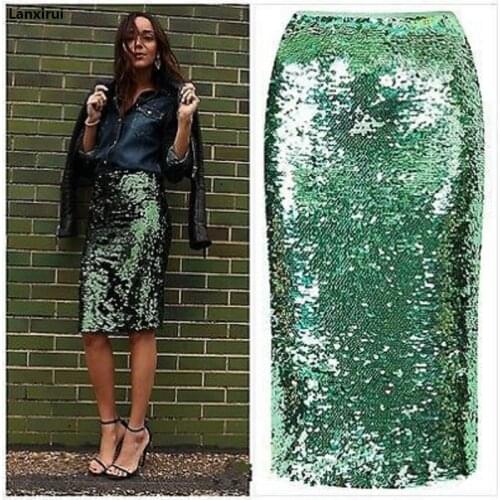 Lanxirui Midi Pencil Skirts